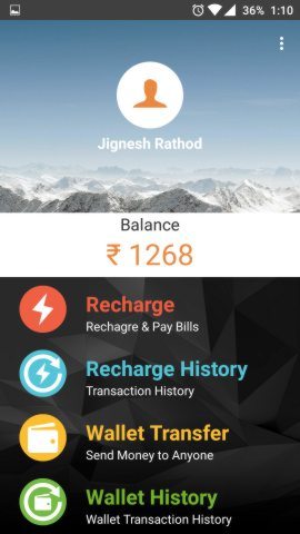 Cashless Transaction